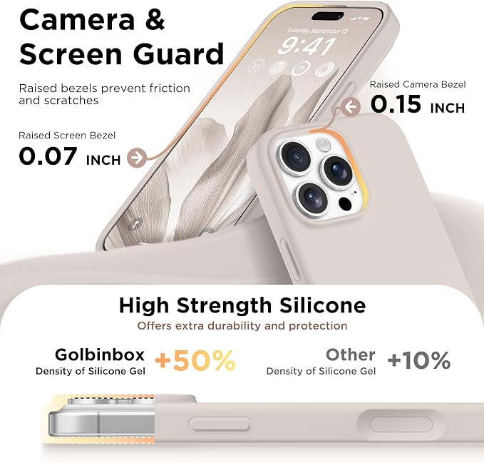 GolbinBox Magnetic for iPhone 16 Pro Case, Compatible - Image 5