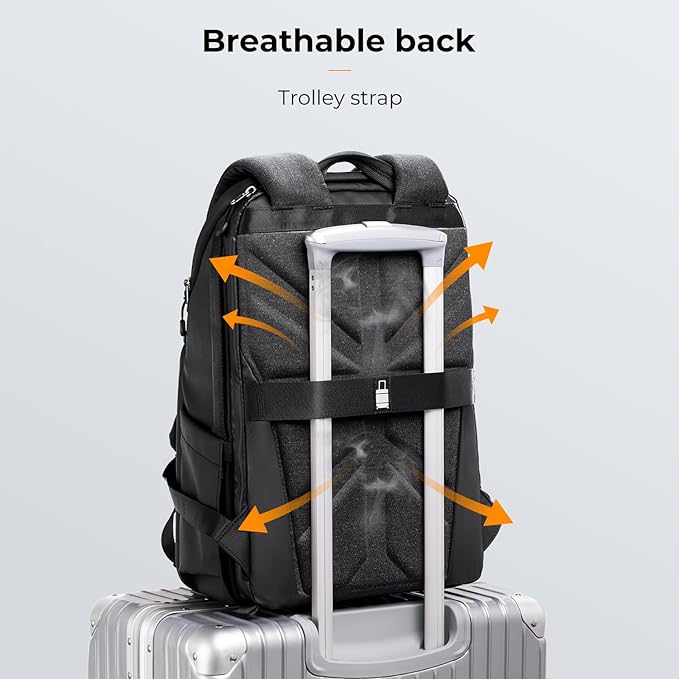 K&F CONCEPT Camera Backpack Hard Shell 20L Photography Camera Bag Hardshell Case - Image 6