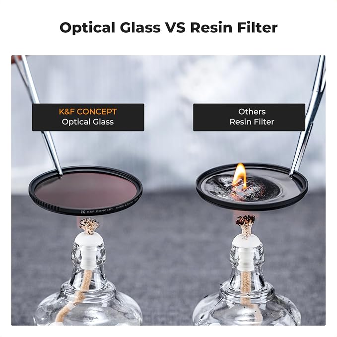 K&F CONCEPT 43mm UV/CPL/ND Lens Filter Kit-18 Multi-Layer Coatings, UV Filter + - Image 3