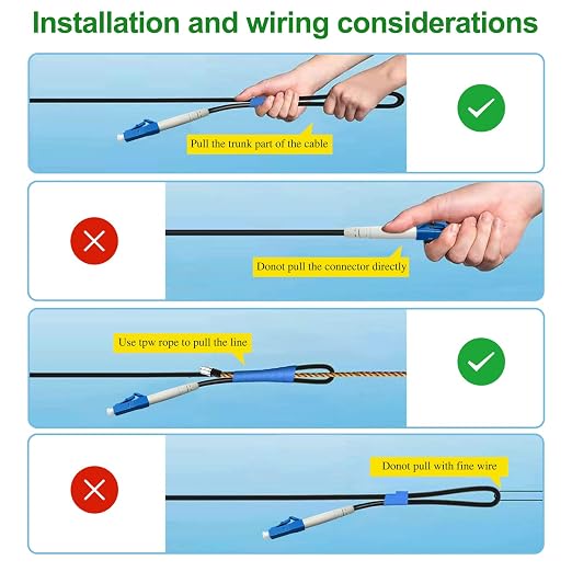 75 Meters LC to LC Outdoor Armored Simplex Fiber Patch Cable, Single Mode Fiber - Image 4