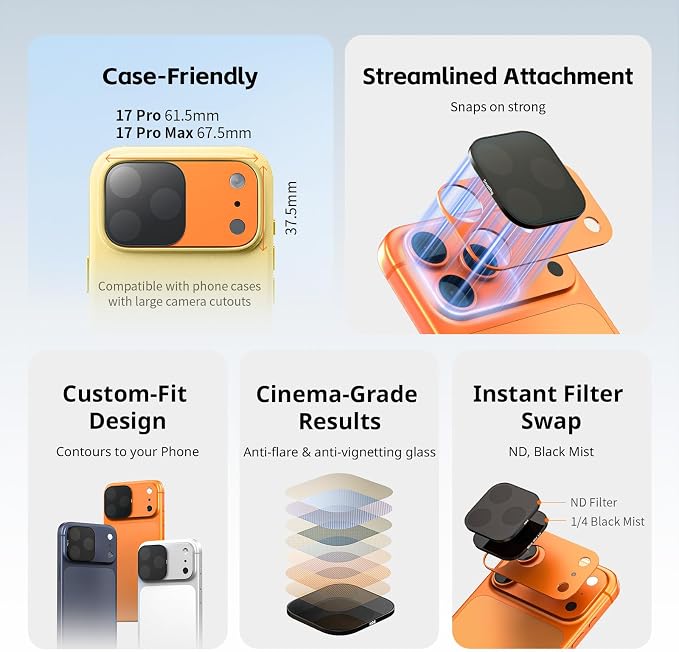 SmallRig Square ND & Black Mist Filter Kit - Image 4