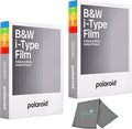 Polaroids Black & White Instant Film, 2 Pack, 16 Photos, B&W Film Works by Lumintrail