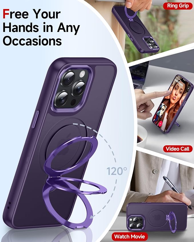 LeYi for iPhone-13-Pro Phone Case for MagSafe : - Image 2