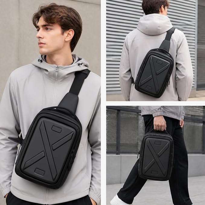 Besnfoto Camera Hardshell Case Crossbody Camera Sling Bag Small Waterproof - Image 6