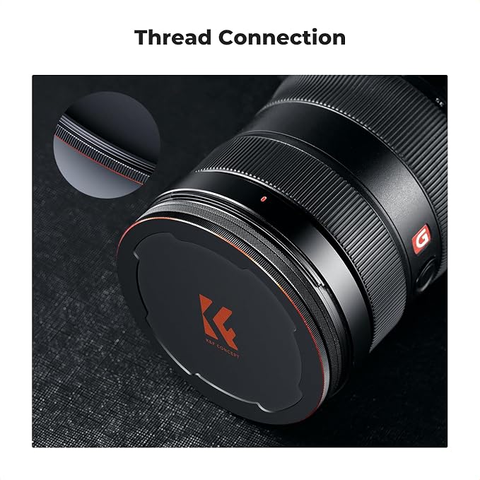 K&F CONCEPT 67mm Thread & Magnetic 2-in-1 Lens Filter Cap Only Compatible - Image 4