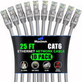 Maximm Cat 6 Ethernet Cable 25 ft by MaximmCable