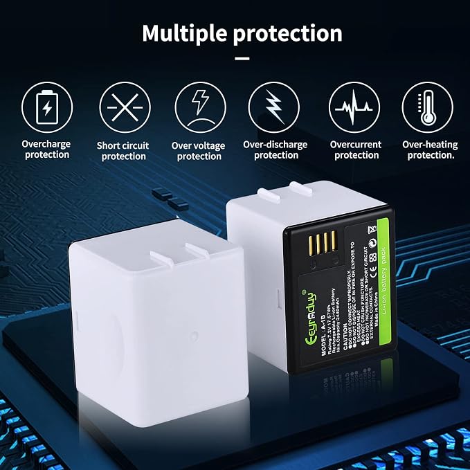 A-1B Battery Replacement for arlo Pro, Pro 2 Camera VMA4400 2440mAh - Image 4