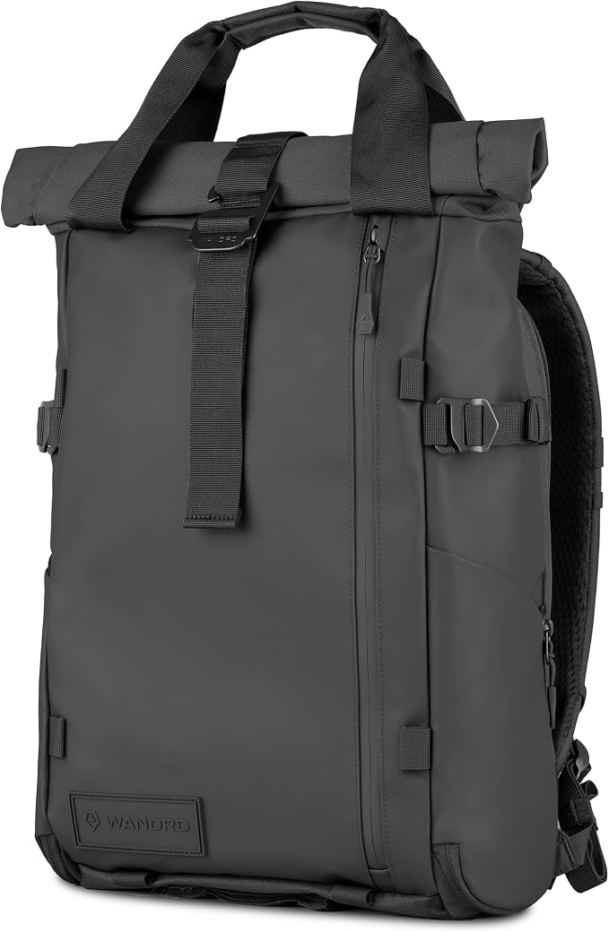 WANDRD PRVKE Rolltop 21L V4 Camera Backpack – Expandable Weatherproof Travel Bag by WANDRD