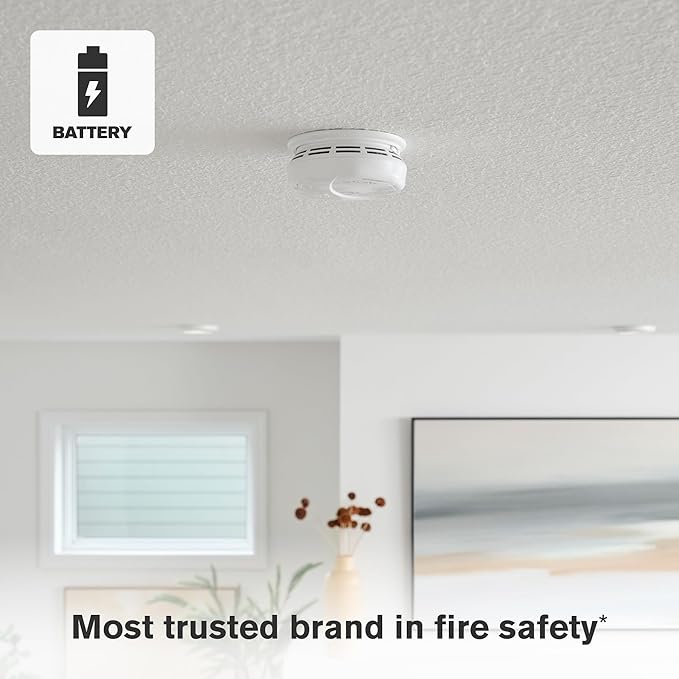 New 2025 First Alert SMCO410 Z-Wave Battery-Powered Smoke Detector & Carbon - Image 5