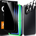 Wiaocit 3 Pack Tempered Glass Privacy Screen Protector by Wiaocit