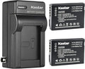 Kastar 2-Pack DMW-BCG10 Battery and AC Wall Charger Replacement by Kastar