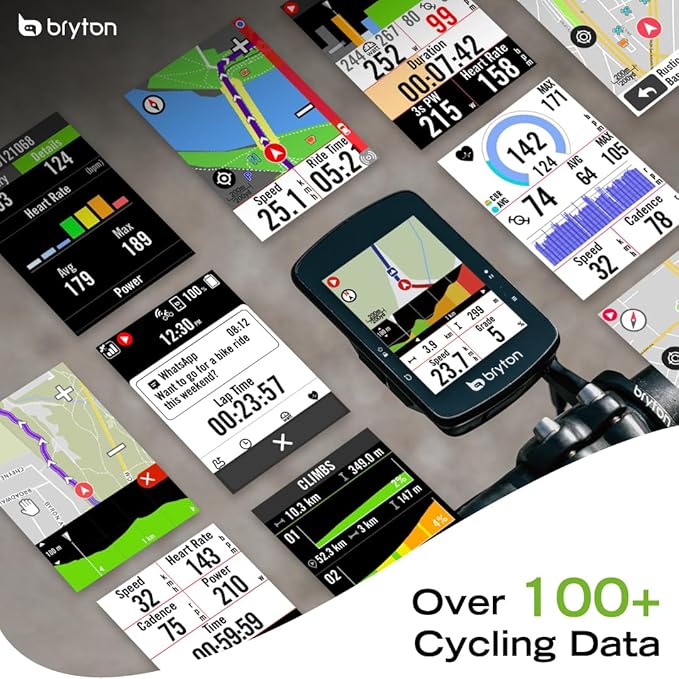 Bryton Rider S510 2.8 Inch Color LCD Touchscreen GPS Bike/Cycling Computer - Image 5