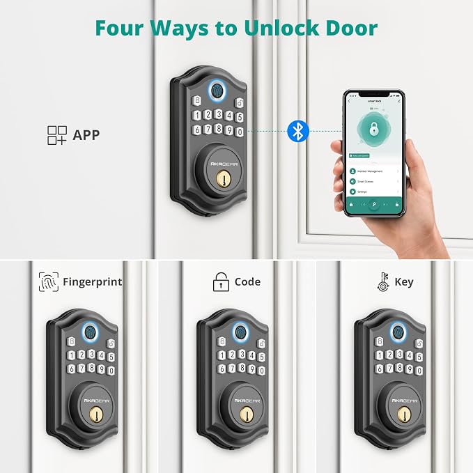 AkaGear DS10 Pro Keyless Entry Door Lock - Image 4