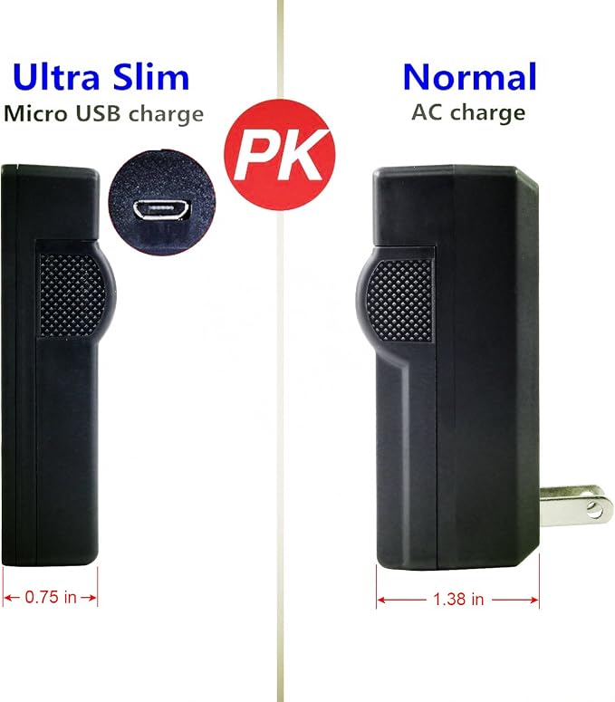 Kastar Battery X2 + Slim USB Charger Replacement - Image 5