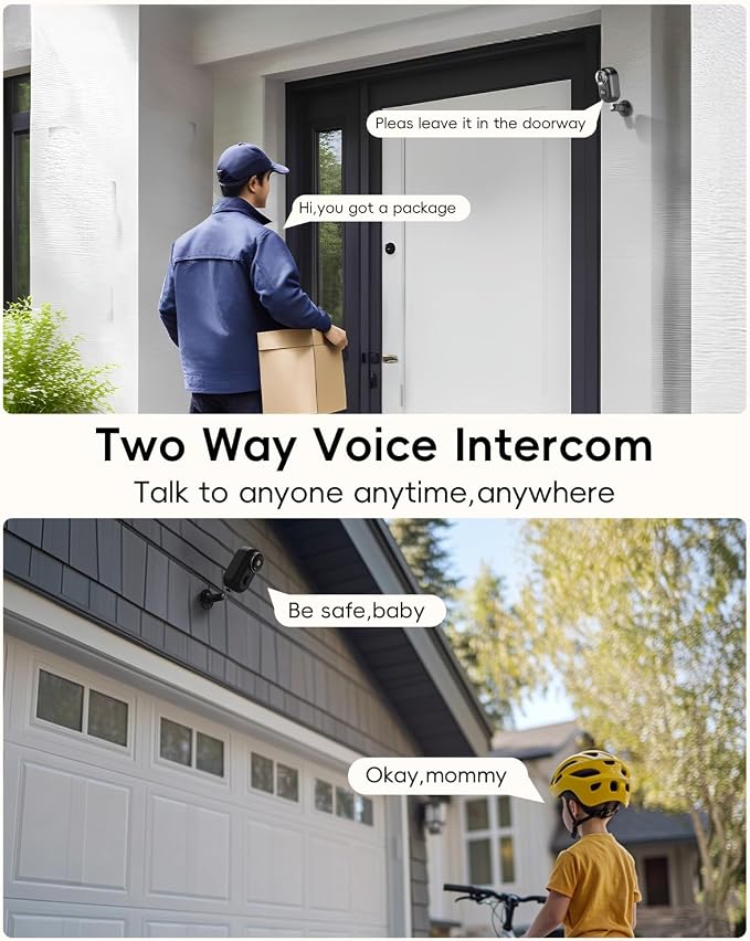 ZUMIMALL Security Cameras Wireless Outdoor, 2 Packs, 2K Cameras - Image 5