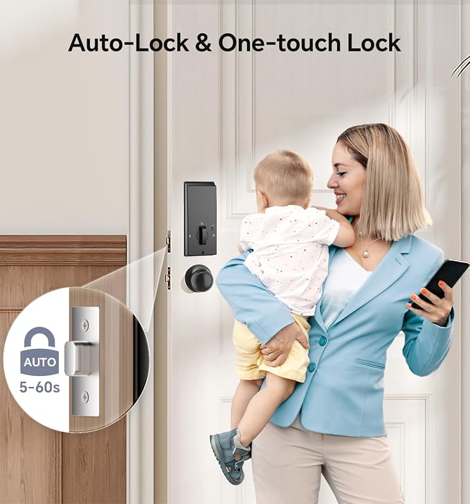 Ulecoce Keyless Entry Keypad Deadbolt - Image 7