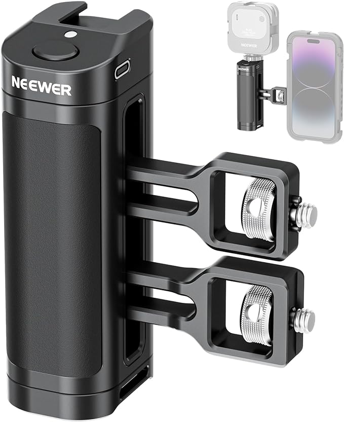 NEEWER Side Handle Grip with Wireless Remote Control Button Shutter Trigger by Neewer
