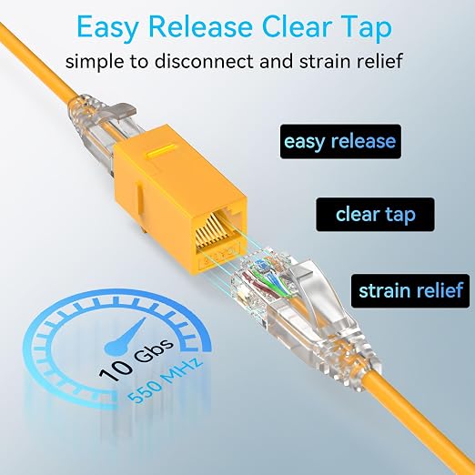 Sokqovt Cat6a Patch Cables Slim 6ft, Flexible Cat6 Ethernet Patch Cable 10G - Image 6