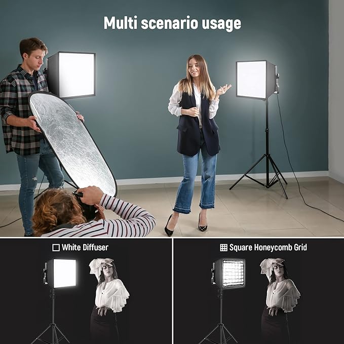 NEEWER 12.2"x11.4" Foldable Softbox Diffuser - Image 6