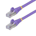StarTech.com 1ft Purple CAT6a Ethernet Cable, Snagless RJ45, 100W PoE++ by StarTech