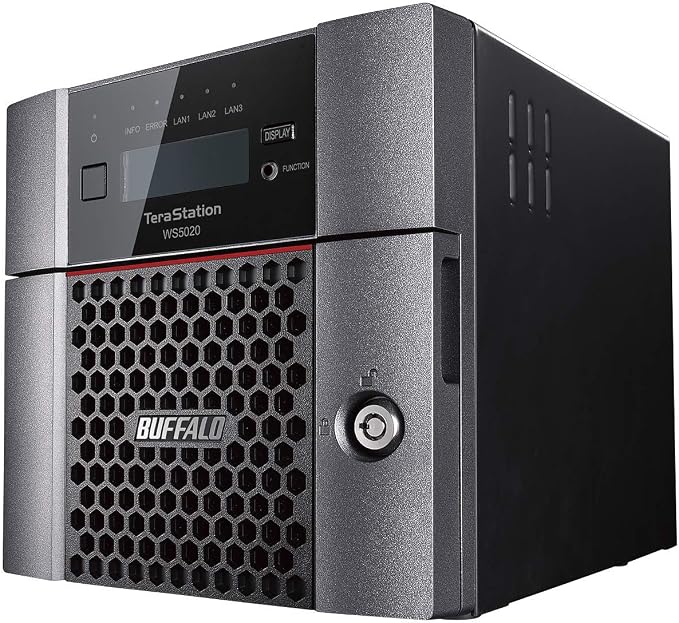 BUFFALO TeraStation WS5220DN 2-Bay Windows Server IoT 2025 Desktop NAS 4TB by BuffaloAmericas