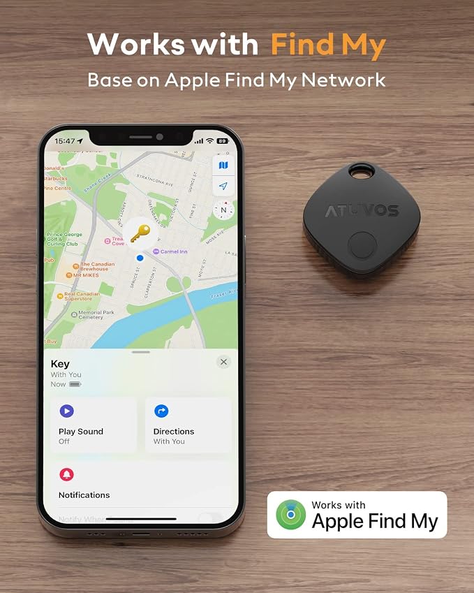 ATUVOS Air Tracker Tags-4 Pack, Keys Finder and Item Locator - Image 2