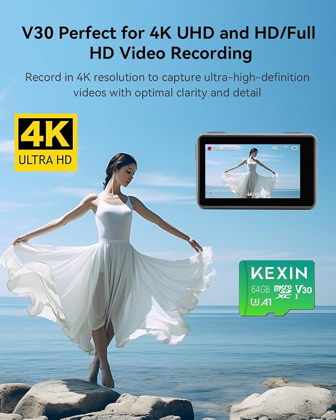 KEXIN 64GB Micro SD Card 3 Pack - Image 2