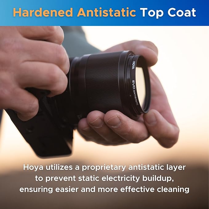 Hoya EVO Antistatic 105 mm Lens Filter — Premium Optical Glass w/ 16-Layer SMC - Image 4