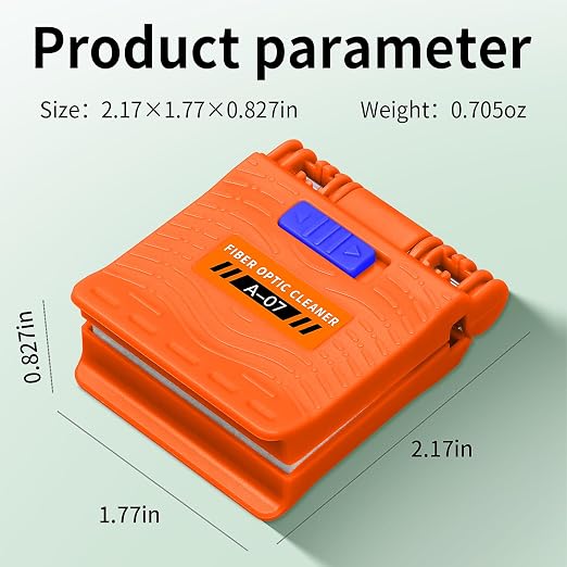 A-07 2PCS Equipped with 20 Replacement cores Fiber Optic Cleaning Wipe - Image 6