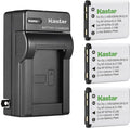 Kastar 3-Pack Li-42B Battery and AC Wall Charger Replacement by Kastar