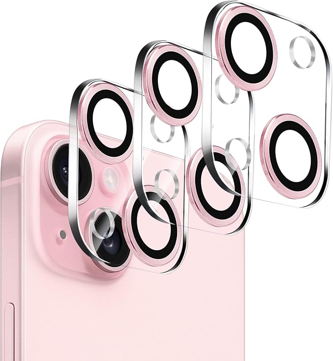 Dengduoduo 3 Pack Tempered Glass Camera Lens Protector by Dengduoduo