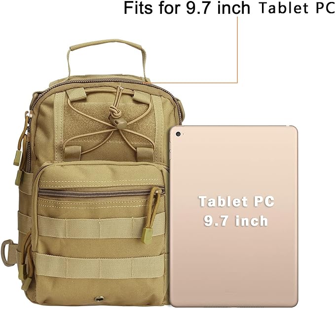 G4Free Outdoor Tactical Bag Backpack, Military Sport Bag Pack Sling Shoulder - Image 4
