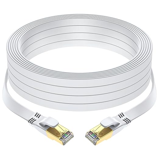 Cat 8 Ethernet Cable 65 FT, Outdoor&Indoor High Speed Heavy Duty Network LAN by Unknown