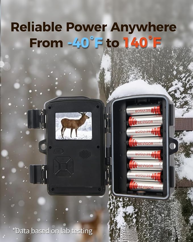 BEVIGOR Lithium Batteries AA Size, AA Battery 8 Pack, Double A Batteries - Image 5