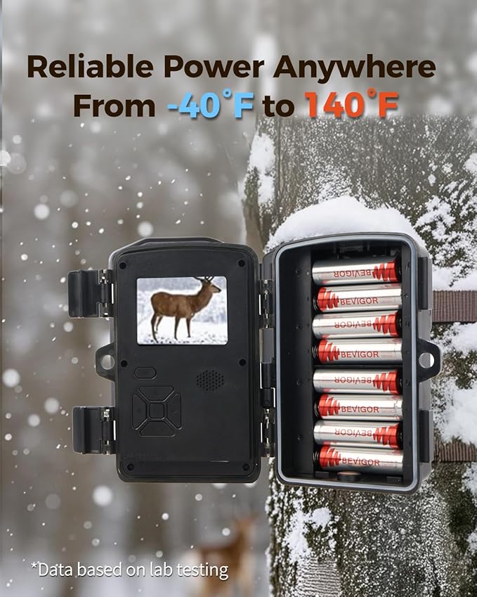 BEVIGOR Lithium Batteries AA, 120 Bulk Pack 1.5V High Performance Lithium - Image 5