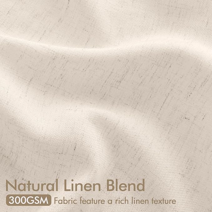 Memory Trained Pinch Pleated Curtains 96 Inches Long, Viral Linen Pinch Pleat - Image 8