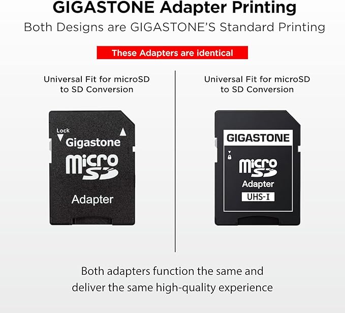 Gigastone 32GB Micro SD Card Full HD Video Surveillance Security Camera Action - Image 2