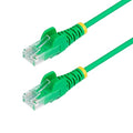 StarTech.com 6ft Green Slim CAT6 Ethernet Cable, Snagless RJ45, 28AWG Pure Bare by StarTech
