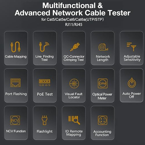 10 in 1 Network Cable Tester - Image 2
