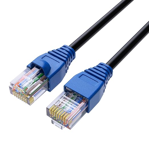 Cat5e Outdoor Ethernet Cable 50 Feet, Cat 5e Heavy Duty Internet Network LAN - Image 7