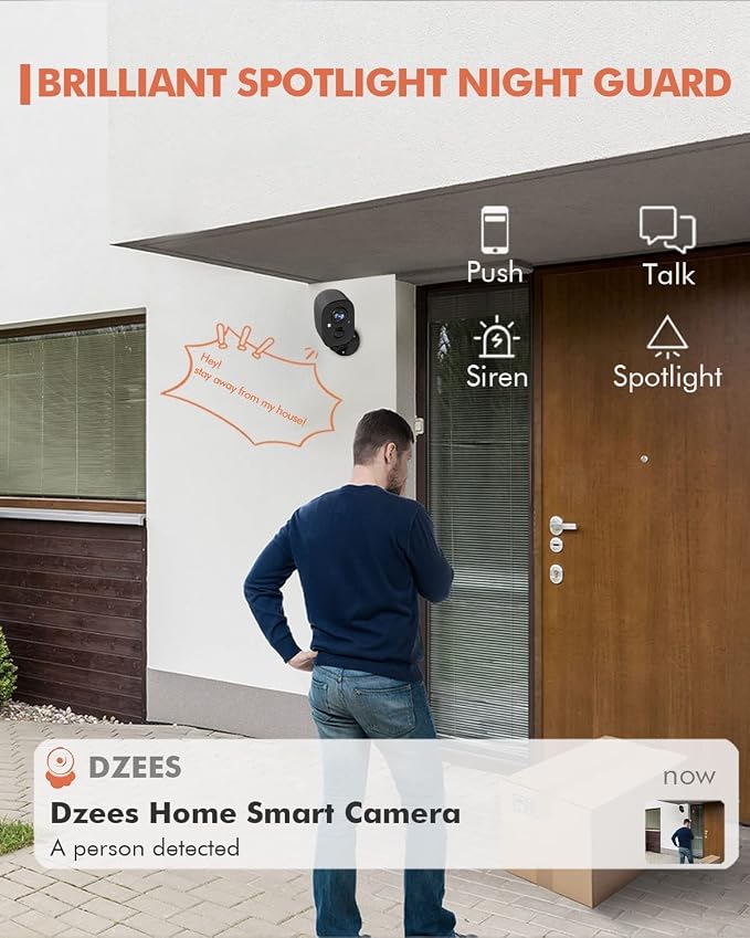 Dzees Security Camera Outdoor Wireless - Image 4