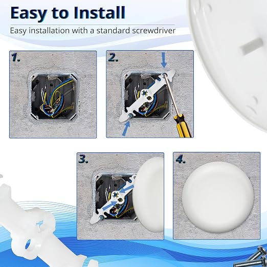 MAKERELE CP3540 Round Ceiling Box Cover Plate - Image 7