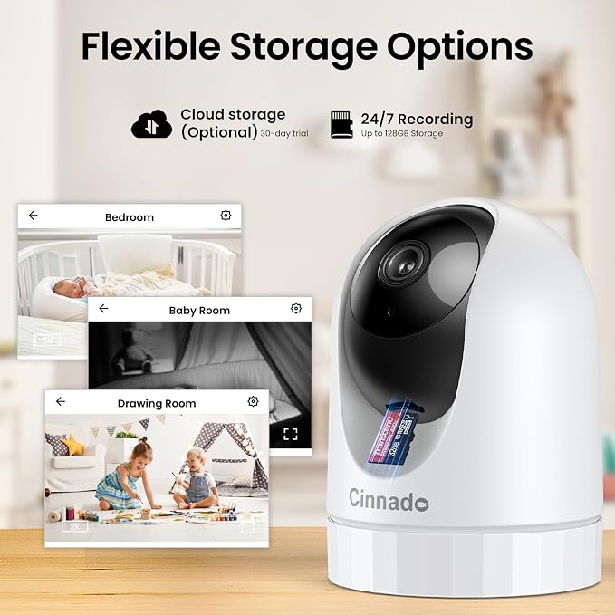 2K Indoor Security Camera-Baby Monitor - Image 6