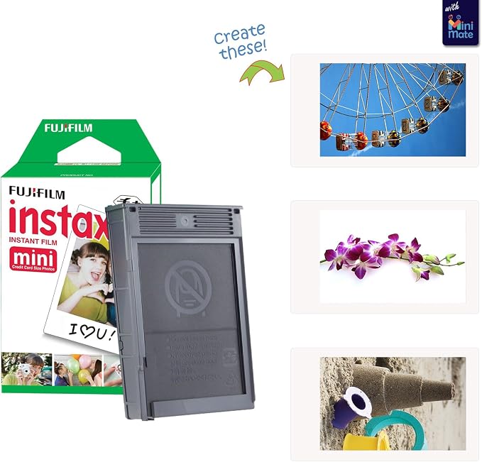 Fujifilm Instax Mini 12 Instant Camera + Minimate Custom Case + Fuji Instax - Image 4