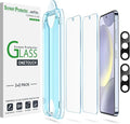 amFilm Auto-Alignment OneTouch for Samsung Galaxy S24+ Plus 6.7" Screen by amFilm