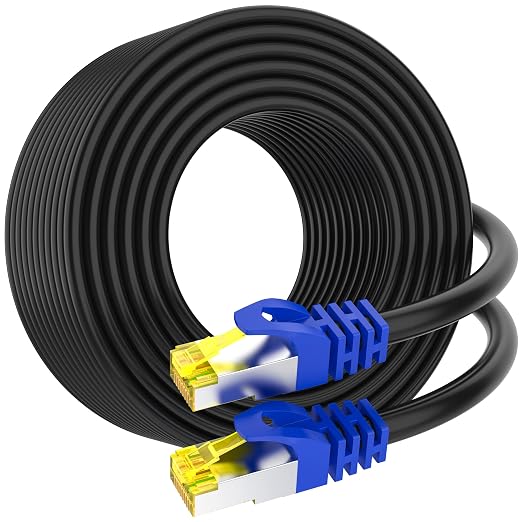 Cat 8 Ethernet Cable 70 ft, 30 ft 35 ft 50 ft 100 ft Heavy Duty High Speed by AoforzTech