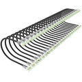Cat 6 Patch Cables 1 feet, Slim Cat6a Ethernet Patch Cable 10Gbps 550Mhz by Unknown