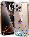toushion 3 in 1 for iPhone 16 Pro Case Clear, Screen Protector *1 & Camera Lens by Unknown