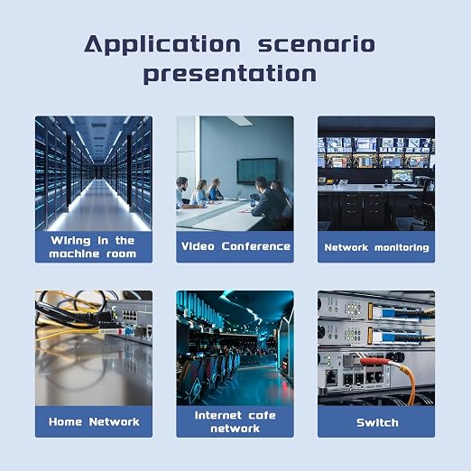 SC/UPC to FC/UPC Fiber Patch Cable OM3 30Meter/100ft 10GB/Gigabit Multimode - Image 7
