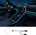 Jushope Interior Car LED Strip Lights, RGB USB Car Ambient Lighting, Car by Jushope